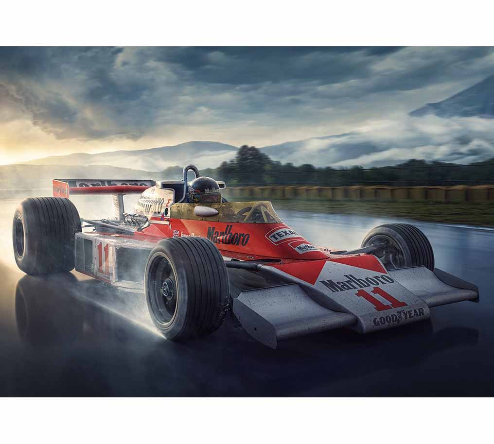 F1 Mclaren  James Hunt 