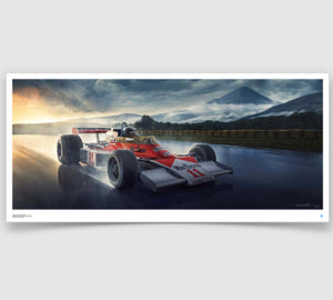 AFFICHE FINE ART MCLAREN F1