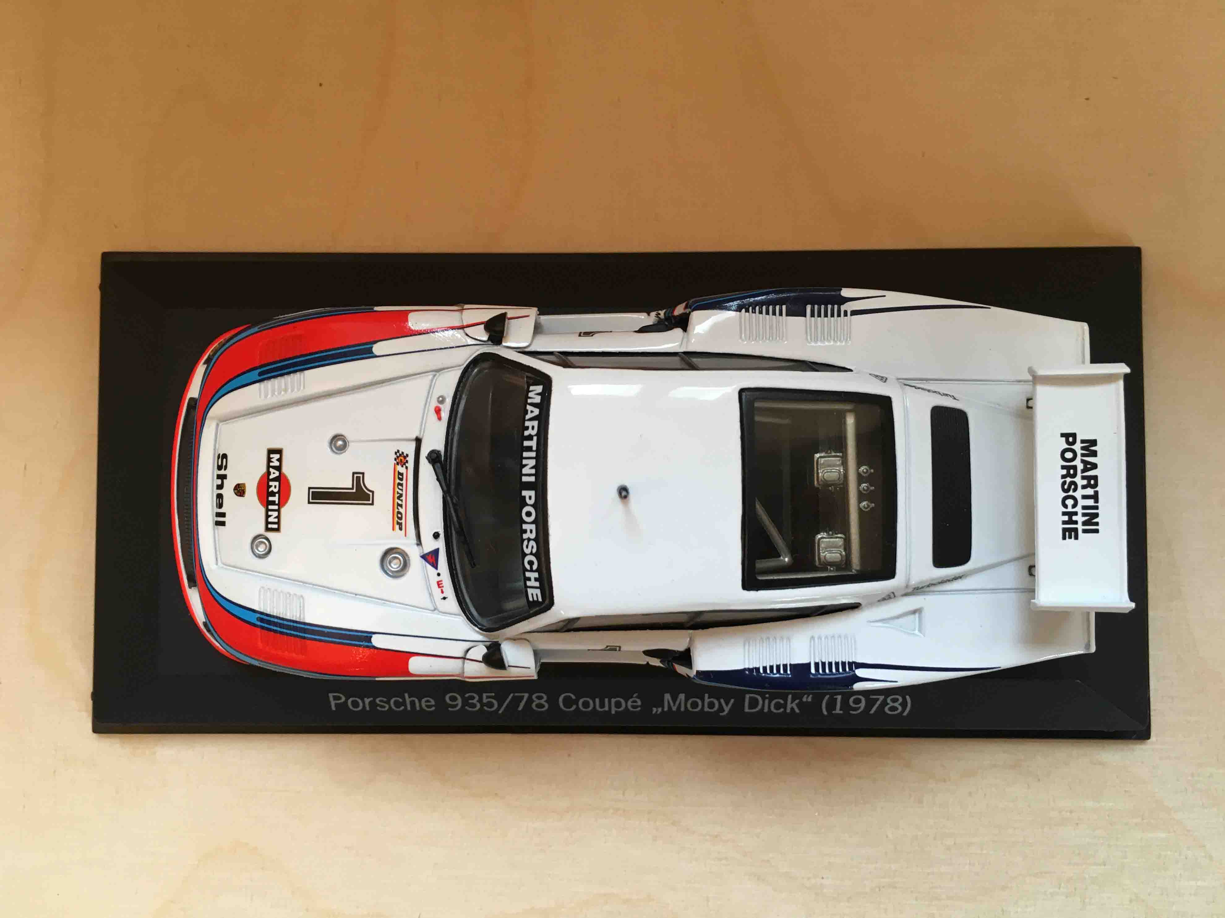 1/43 PORSCHE 935 coupé Moby Dick Minichamps