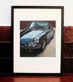 Lithographie : Porsche 911 Manu campart