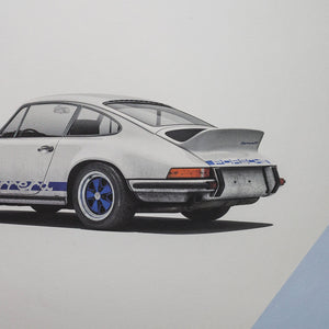 AFFICHE PORSCHE 911 RS